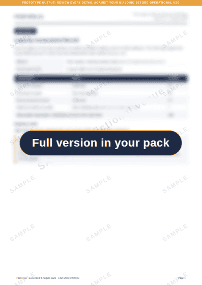 The Copper Kettle pack, page 4 of 13, blurred. The text is in your own pack.