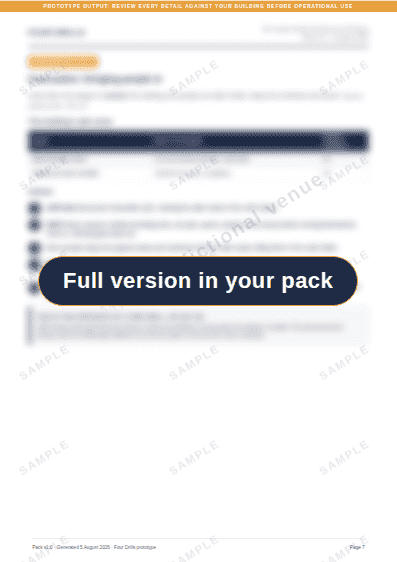 The Copper Kettle pack, page 7 of 13, blurred. The text is in your own pack.