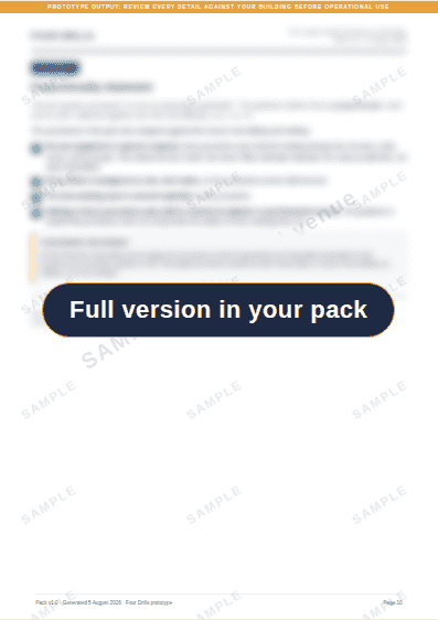 The Copper Kettle pack, page 10 of 13, blurred. The text is in your own pack.